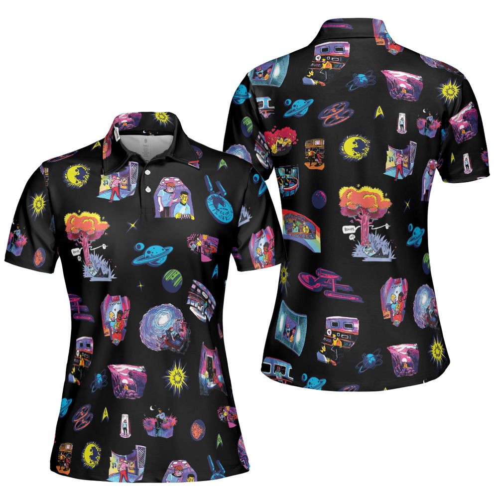 AOP Men/Women Polo Shirt - CH9T2HB9 - - 5