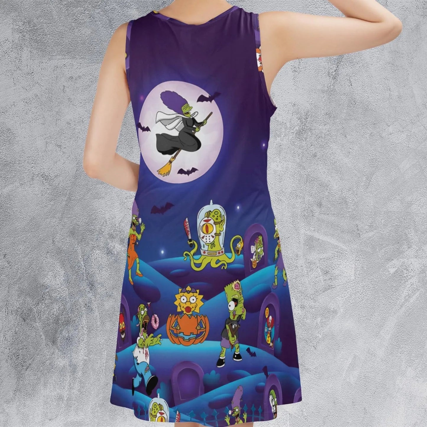 Casual Sleeveless Dress - 2VMQFJ96