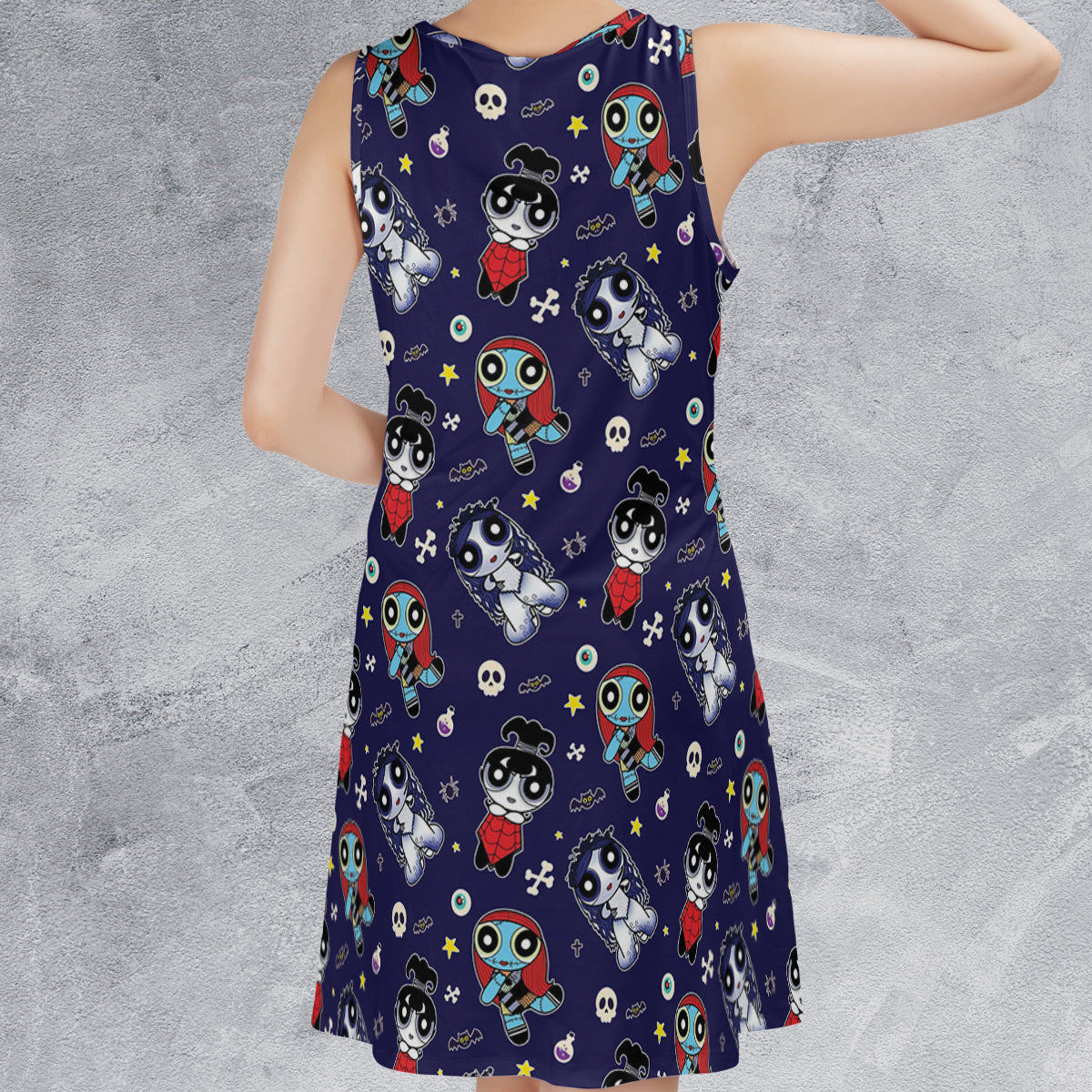 Casual Sleeveless Dress - X5ES7J82