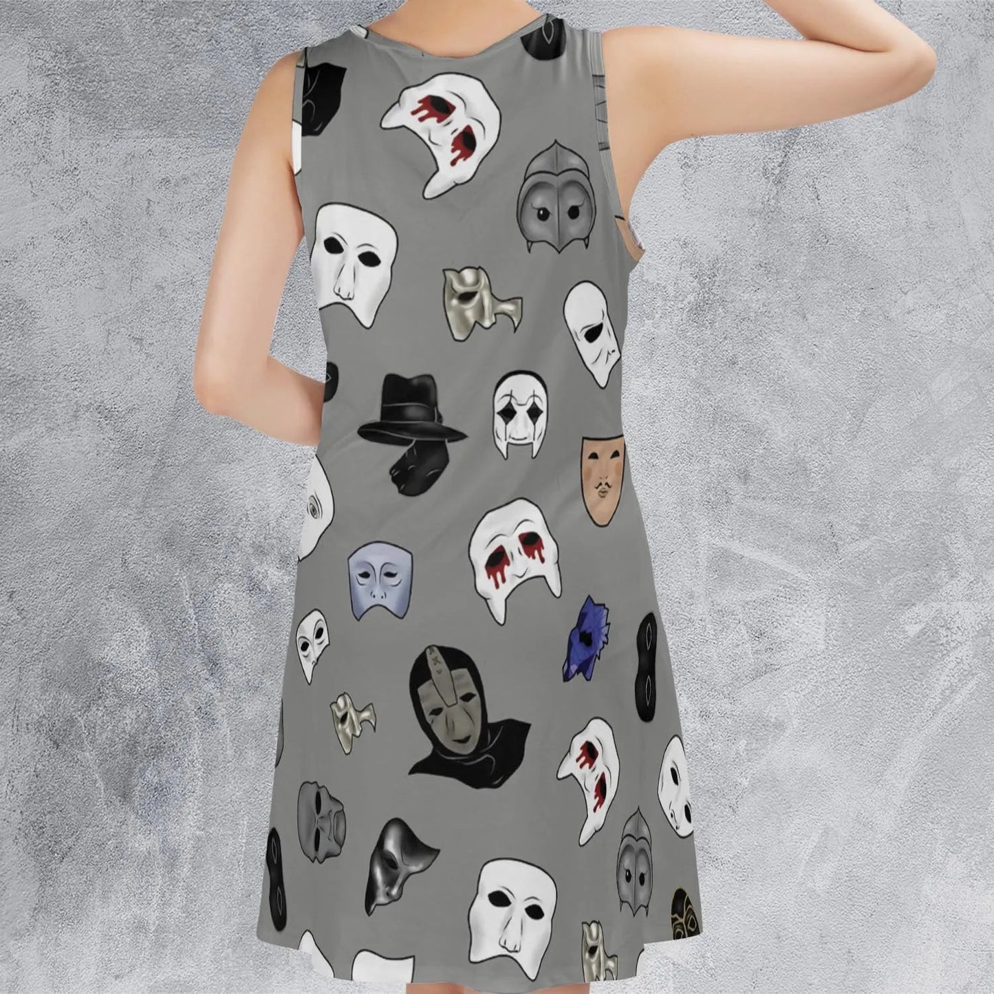 Casual Sleeveless Dress - F8CSL4RW