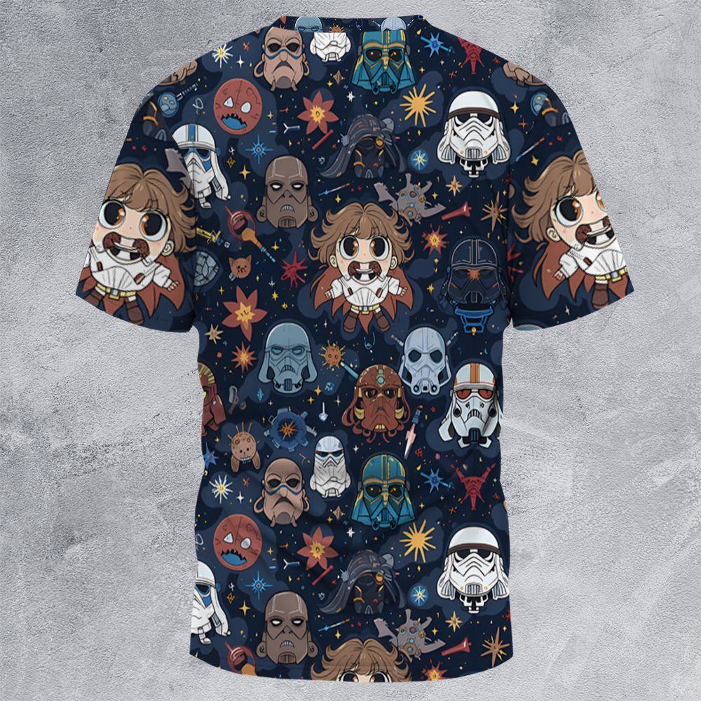 All-Over Print Unisex T-Shirt - GR5U4SJ8 - - 4