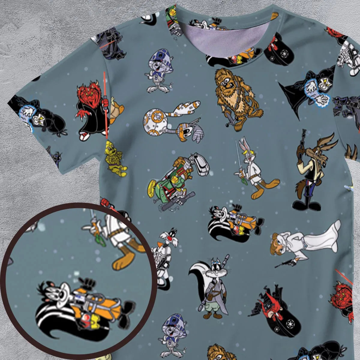 Full Print T-Shirt - E4AF3K43