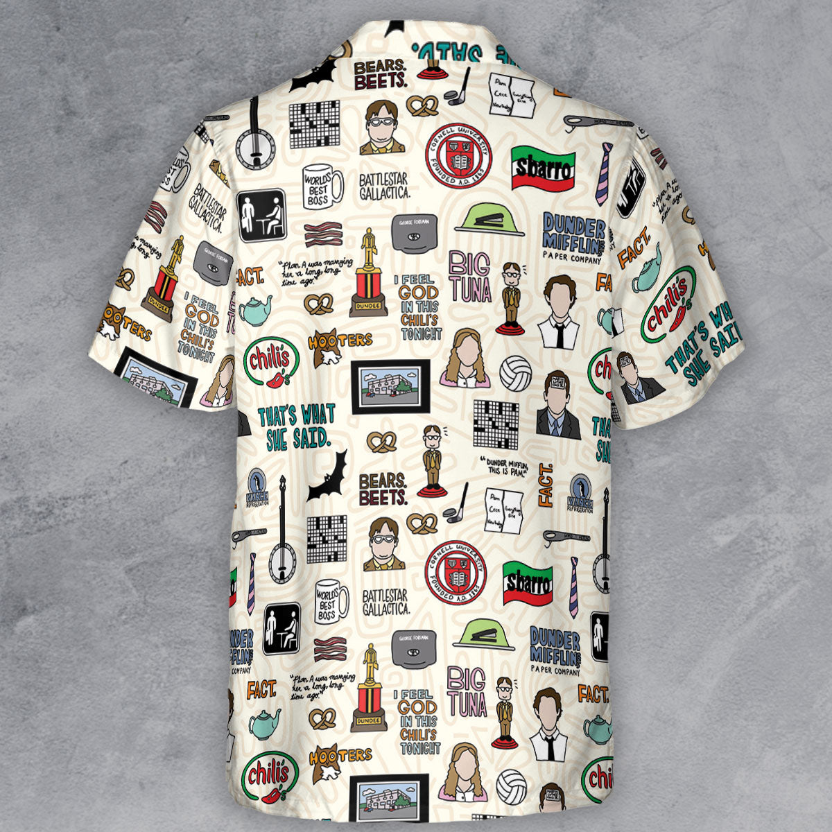 Short Sleeve Button Shirt - KQETDDZF