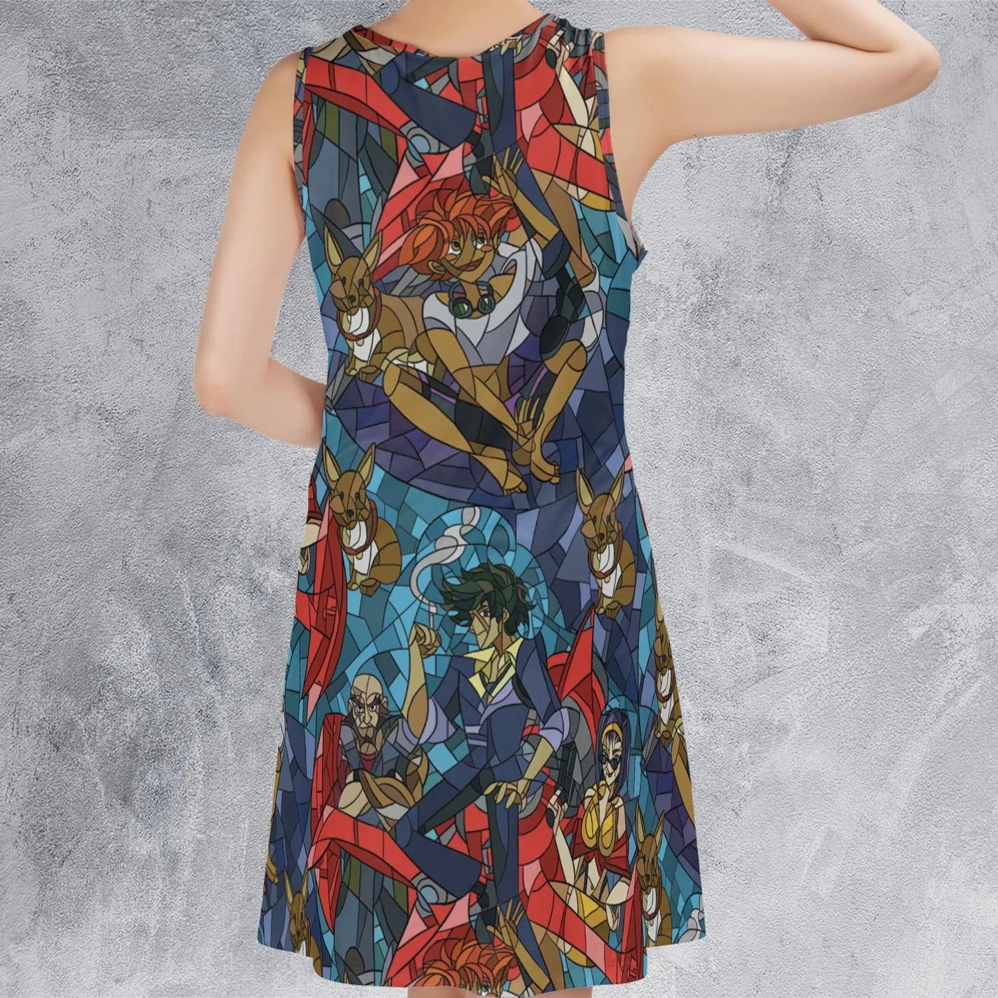Casual Sleeveless Dress - LF4BRY9V