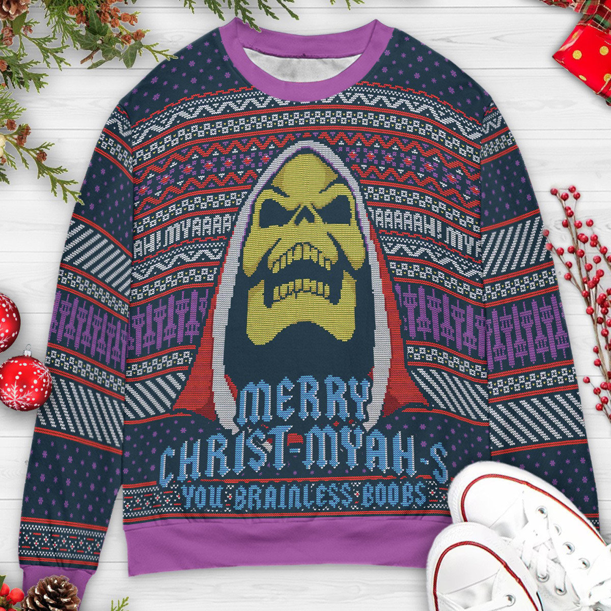 Ugly Christmas Sweatshirt - CQF8Y8XF
