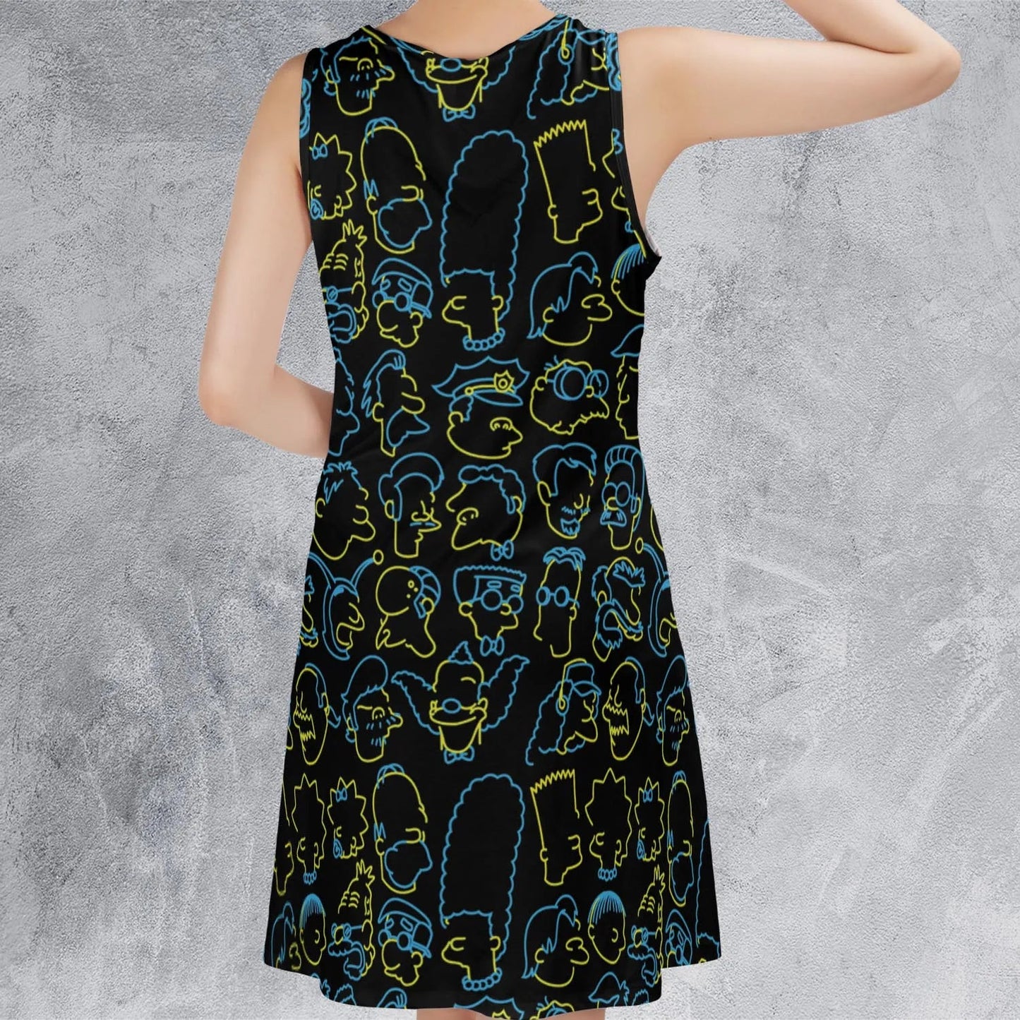 Casual Sleeveless Dress - 6GDQY38R