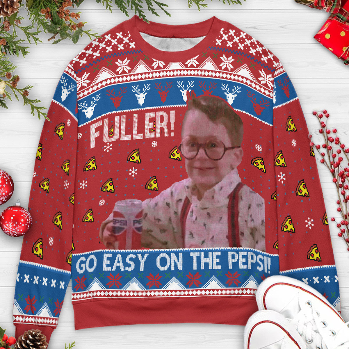 Ugly Christmas Sweatshirt - JJNSA6YR