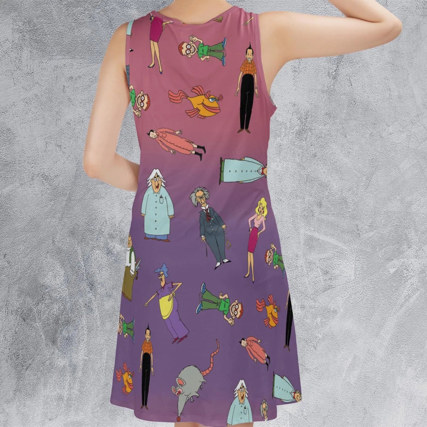 Casual Sleeveless Dress - LP28317B