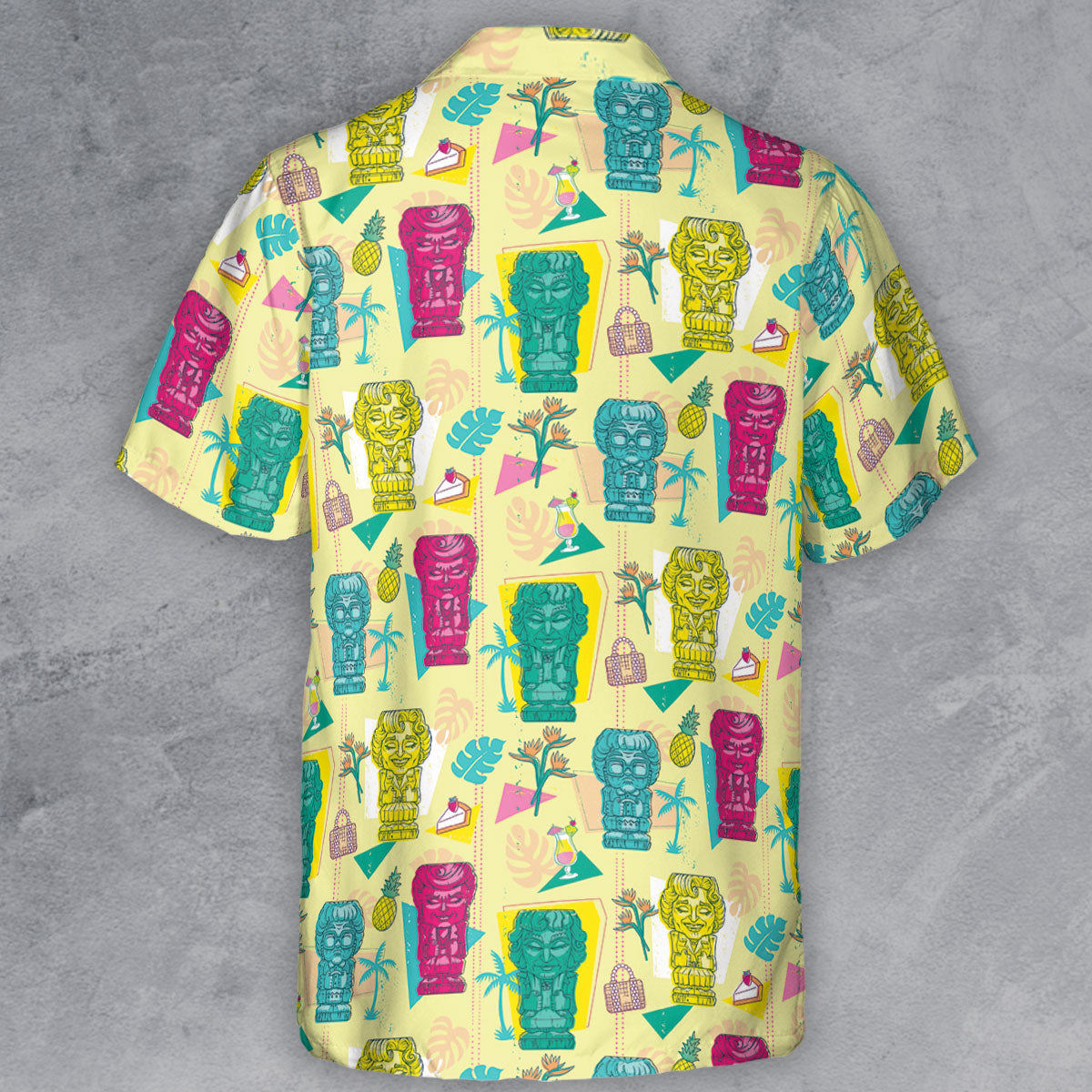 Short Sleeve Button Shirt - FQX435YZ