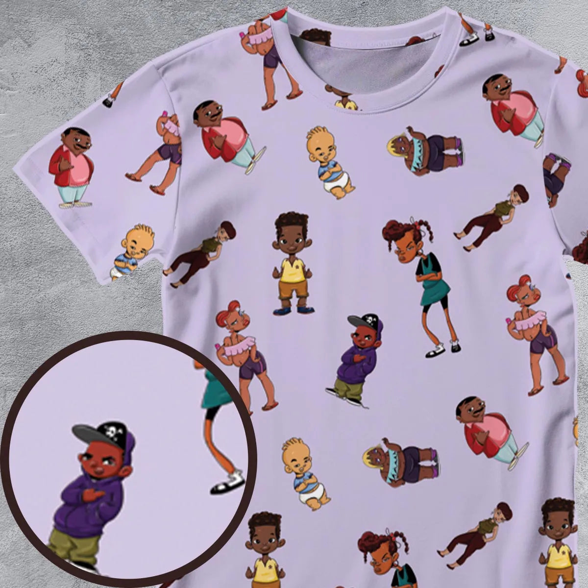 Full Print T-Shirt - QE7RWJQC