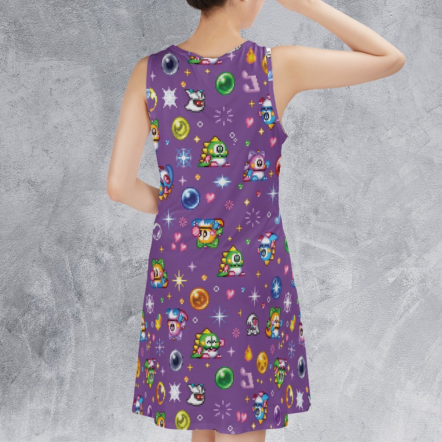 Casual Sleeveless Dress - 7BZXZ5XA