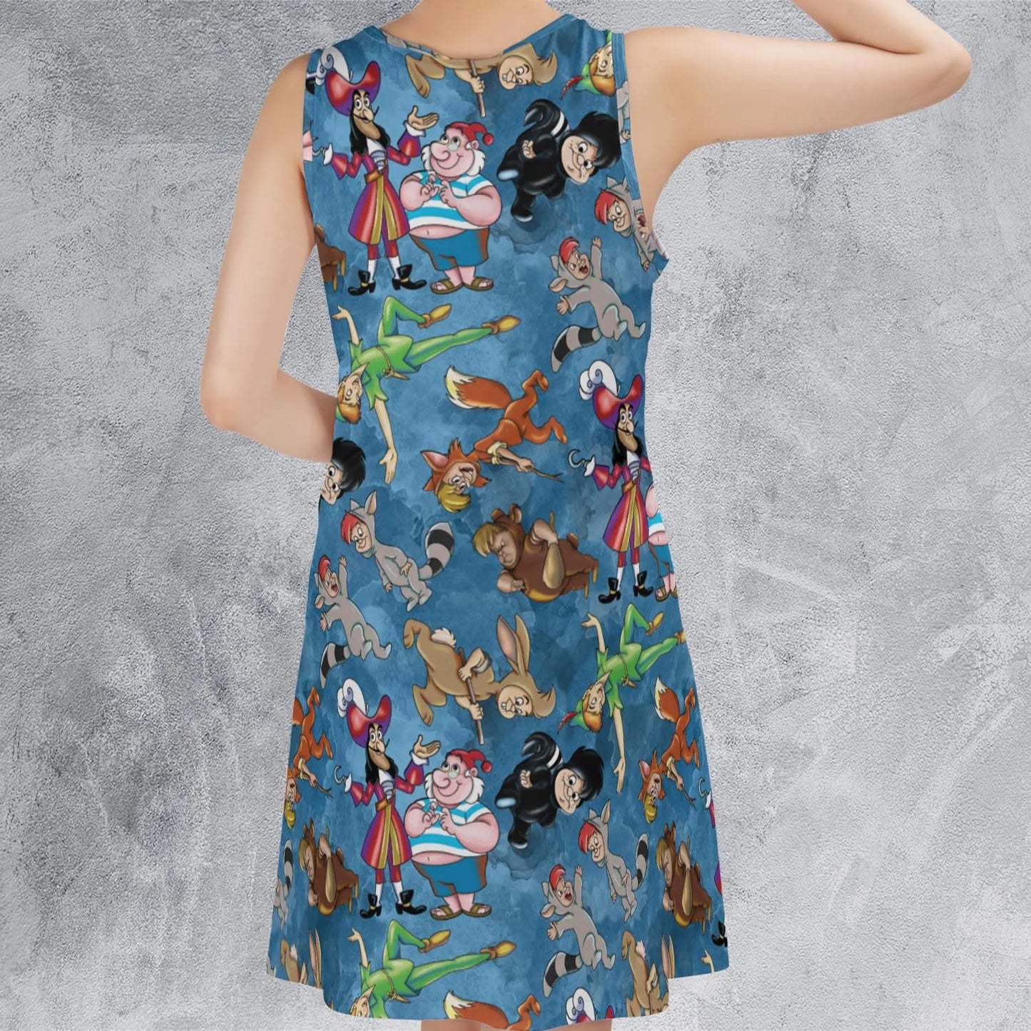 Casual Sleeveless Dress - C5HB3TZ4