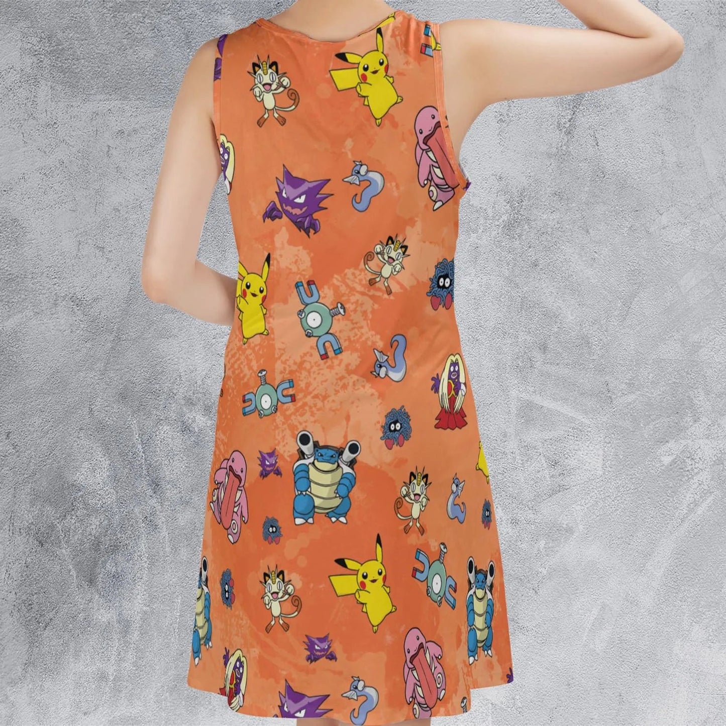 Casual Sleeveless Dress - Z8VXF1QN