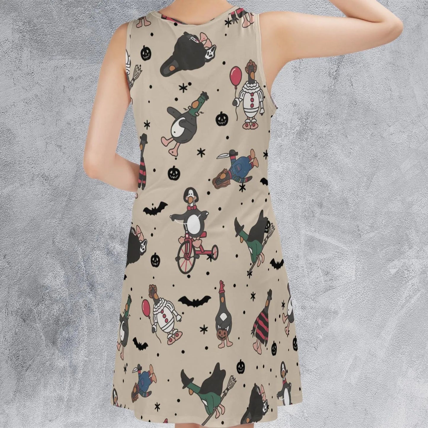 Casual Sleeveless Dress - 37RX5863