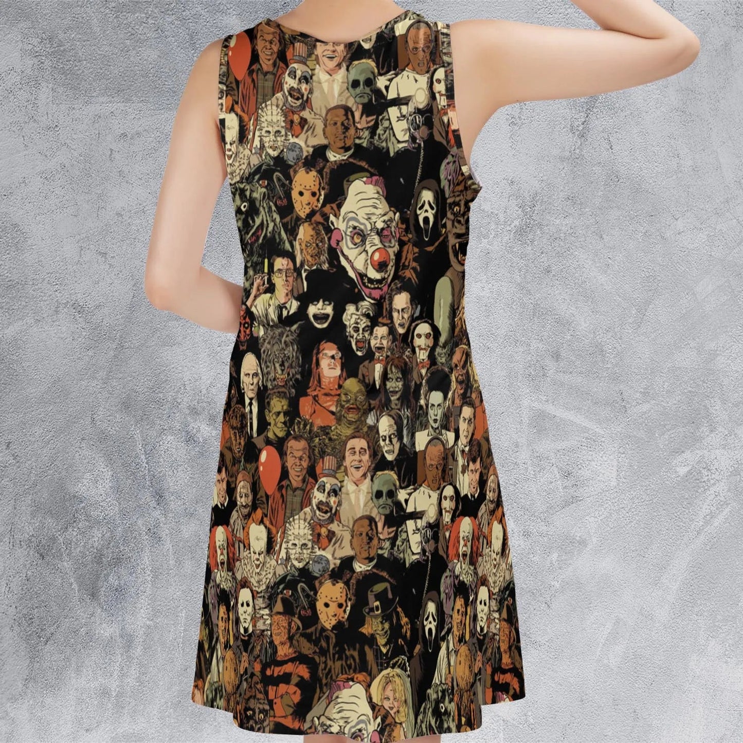 Casual Sleeveless Dress - FK2SP65V