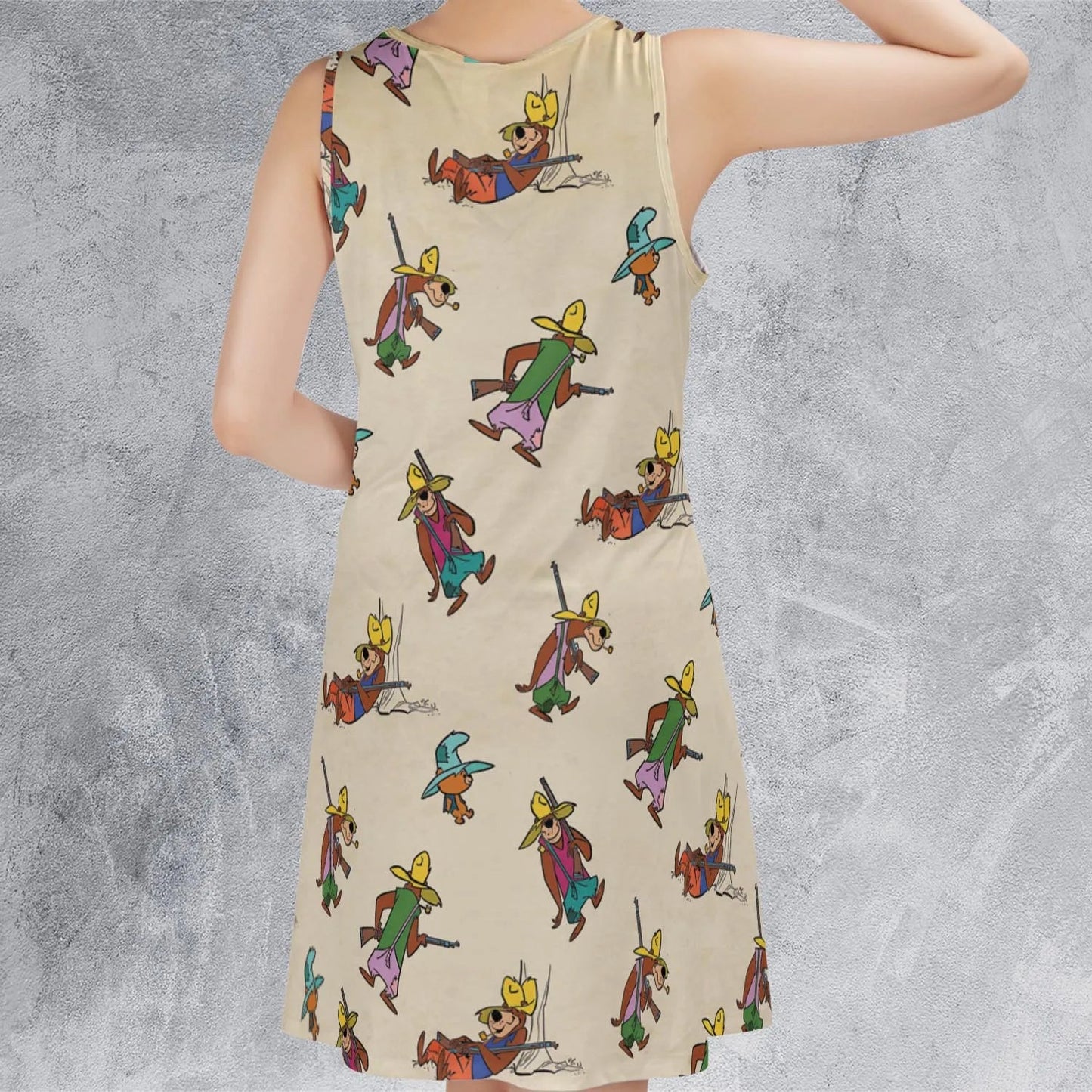 Casual Sleeveless Dress - CCXWDAKR