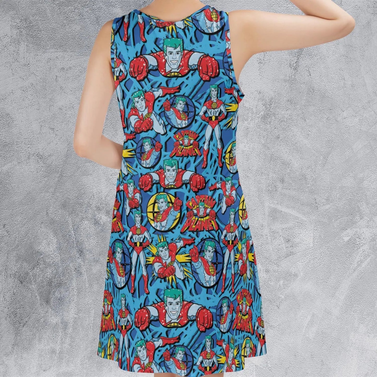 Casual Sleeveless Dress - 6XS6DWSP