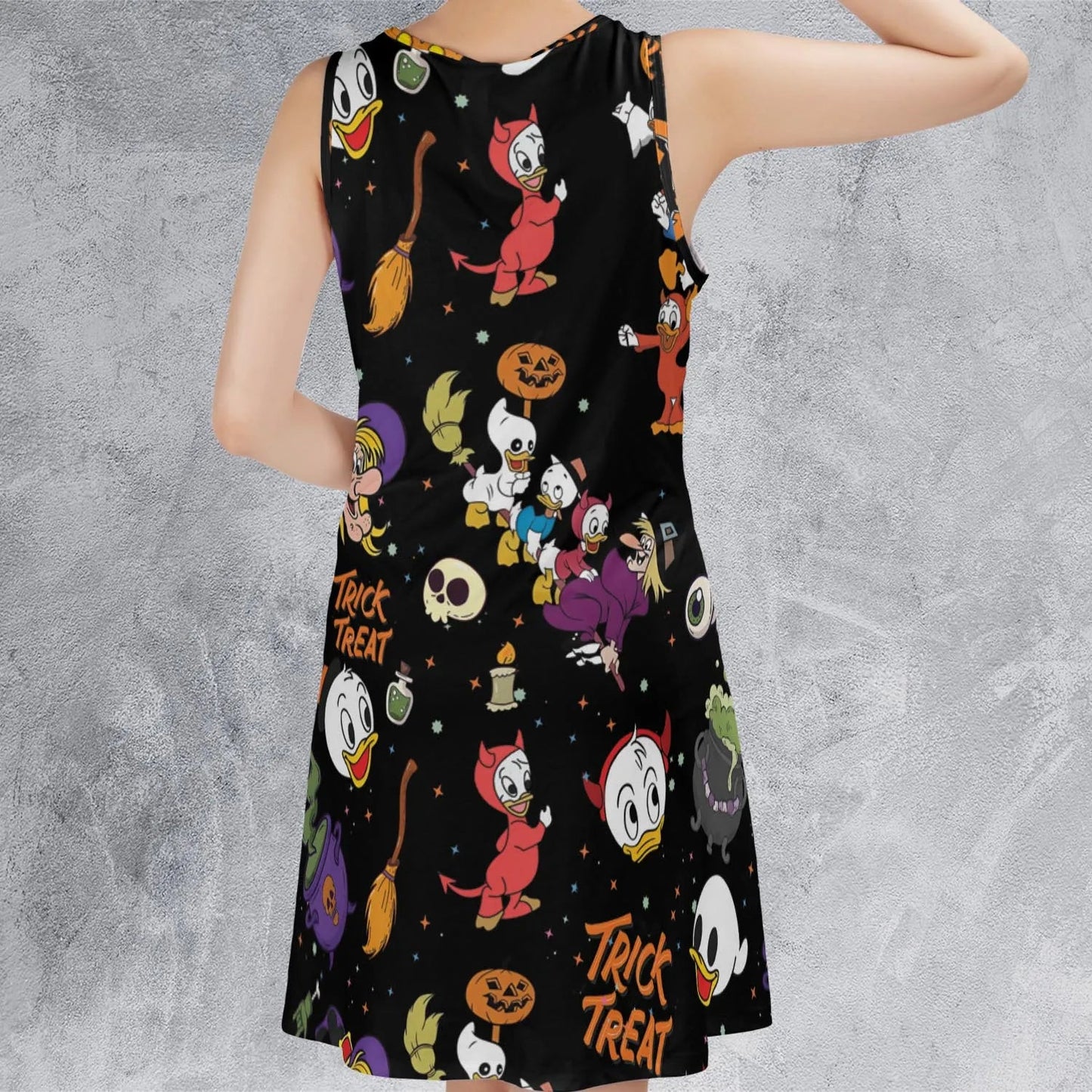 Casual Sleeveless Dress - XNUW5ARZ