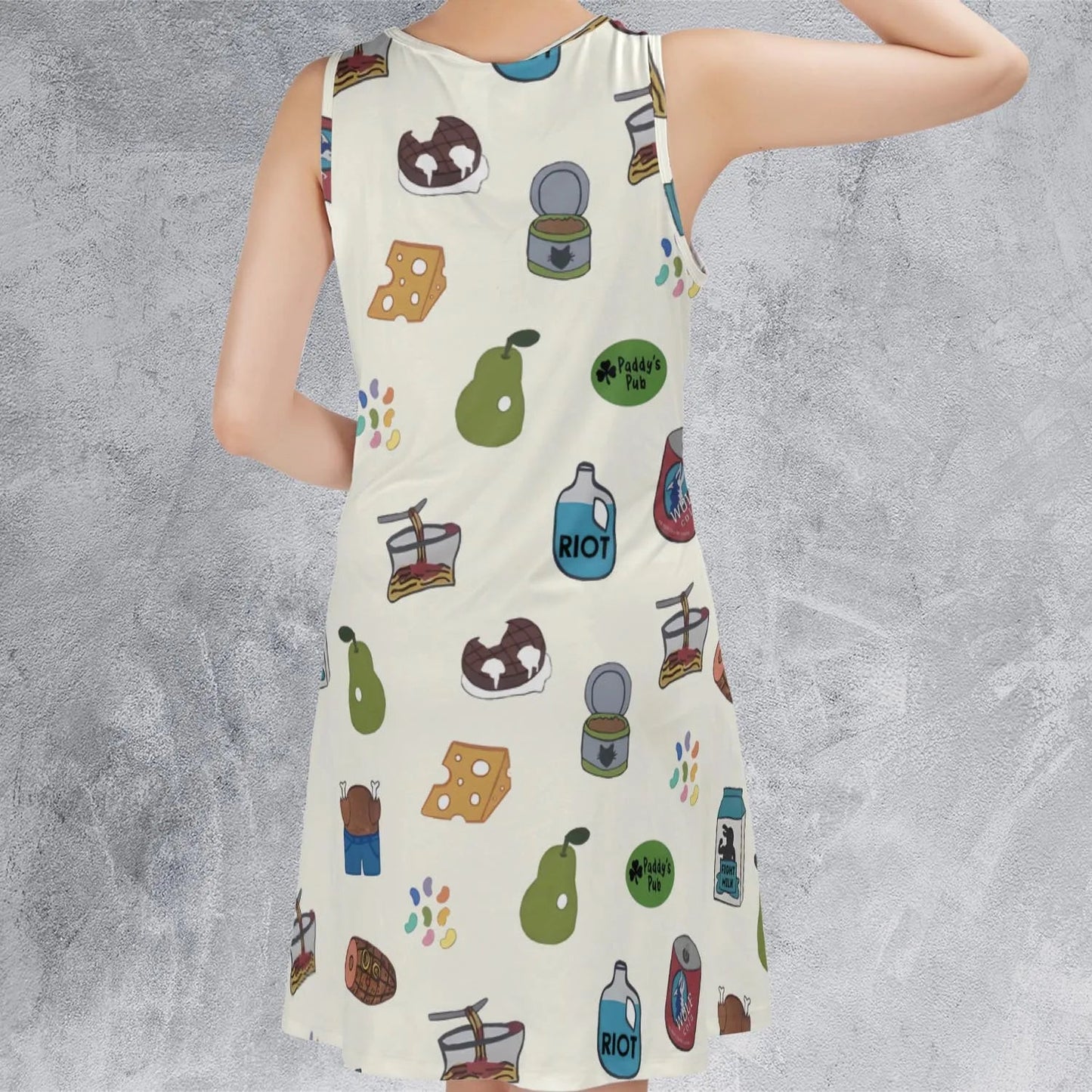Casual Sleeveless Dress - VKDPE3XC