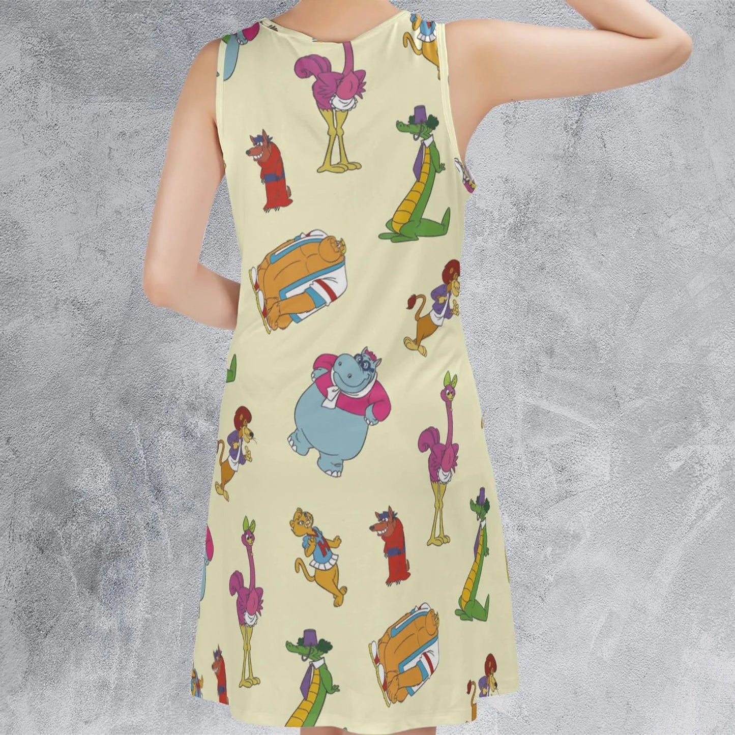 Casual Sleeveless Dress - JF9Z5RE7