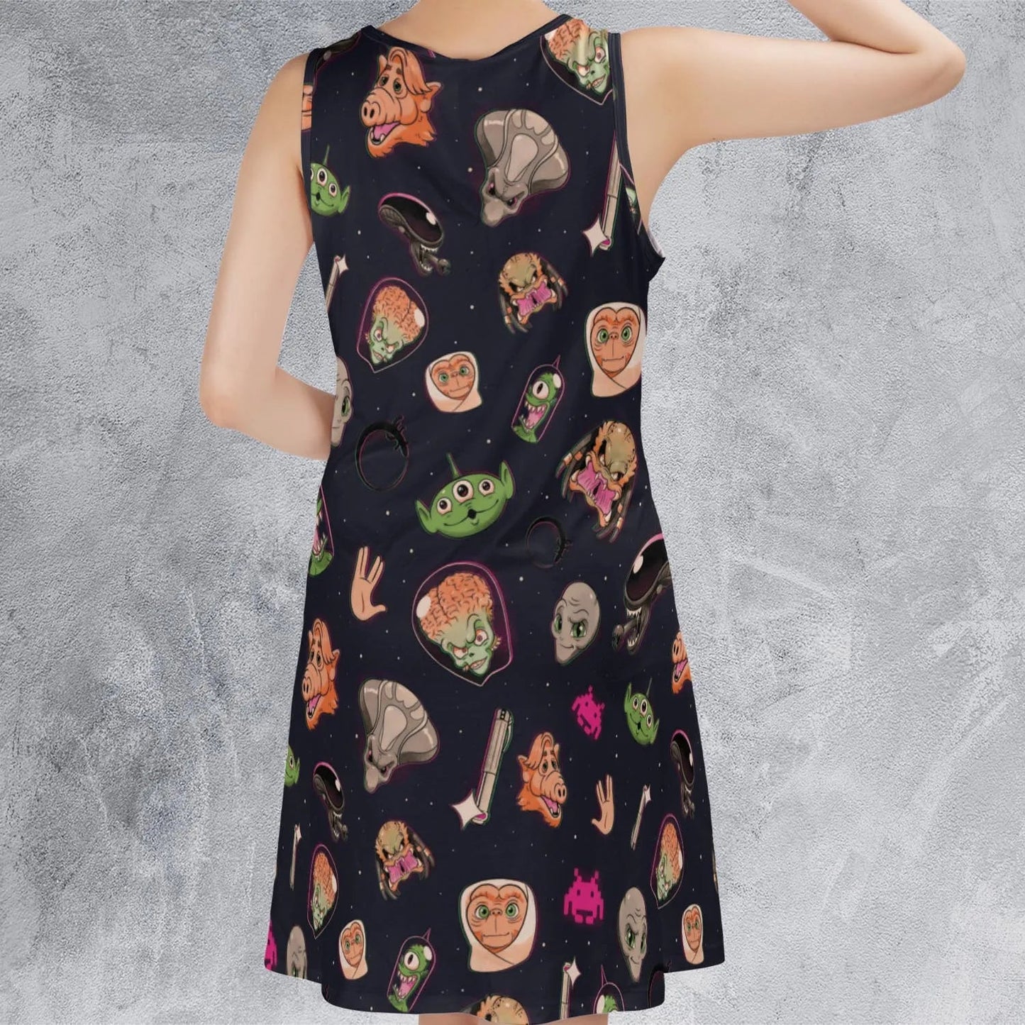Casual Sleeveless Dress - PW1Y3K71