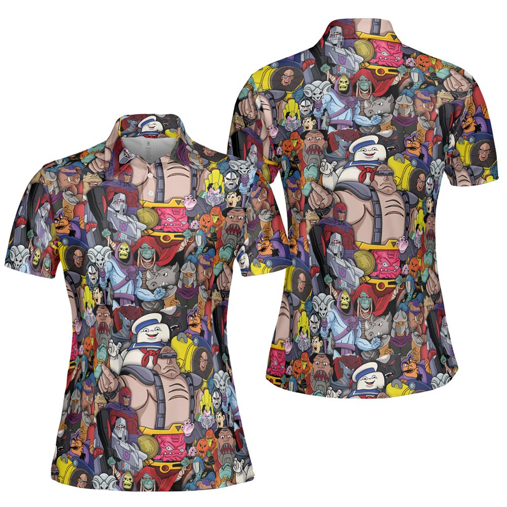 AOP Men/Women Polo Shirt - U5VAPEEZ - - 5