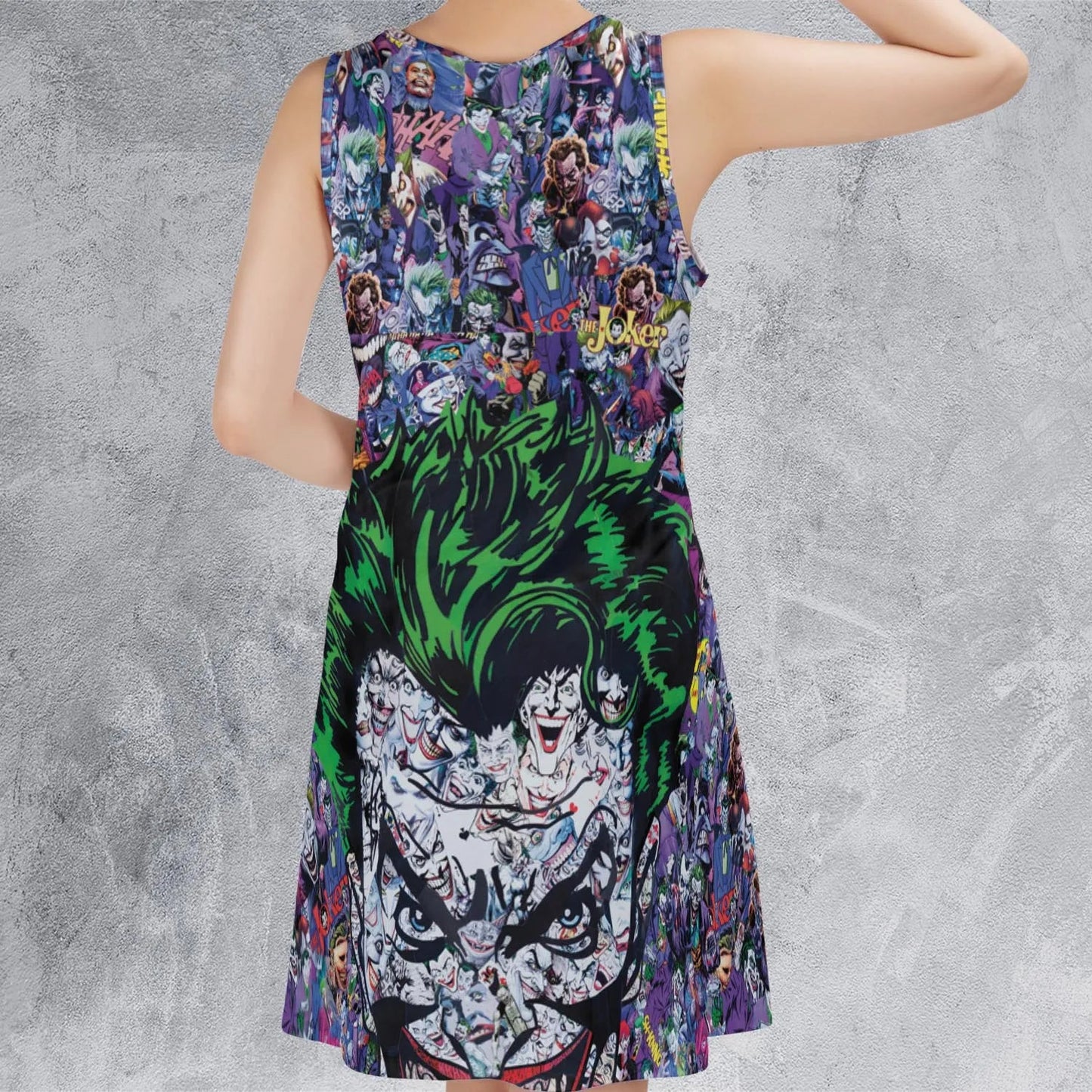 Casual Sleeveless Dress - W2HNX4YQ