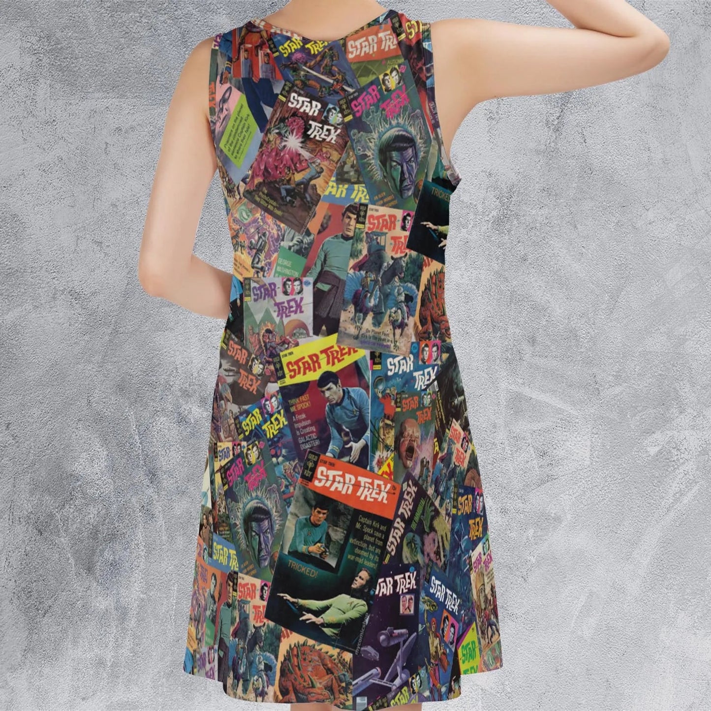 Casual Sleeveless Dress - YYP195FY