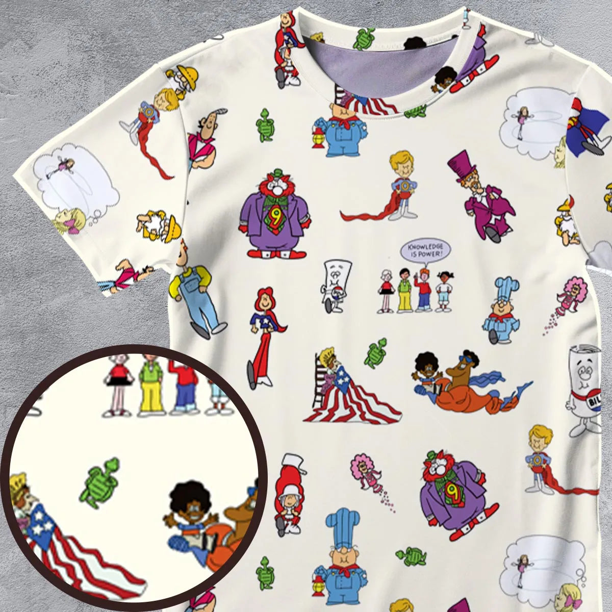 Full Print T-Shirt - CUZE5A7T