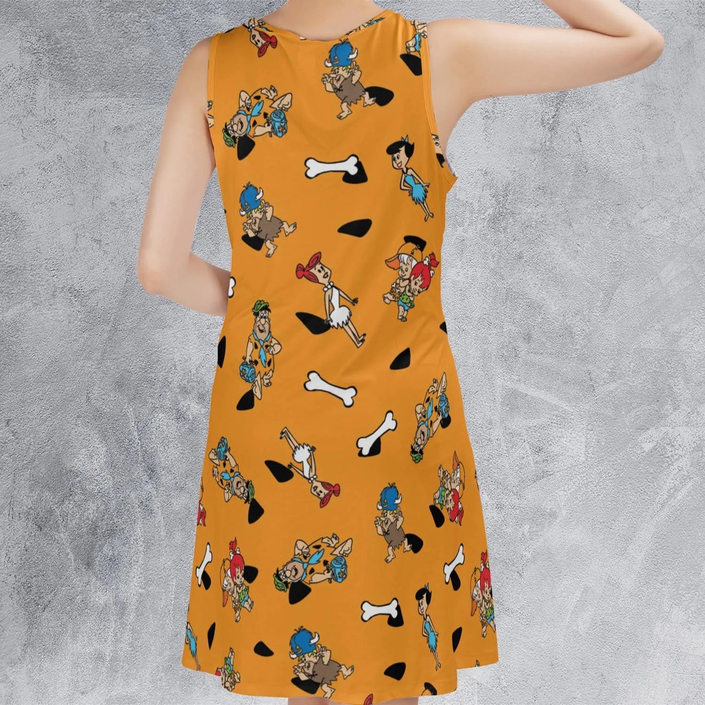 Casual Sleeveless Dress - 8HHPEKCK