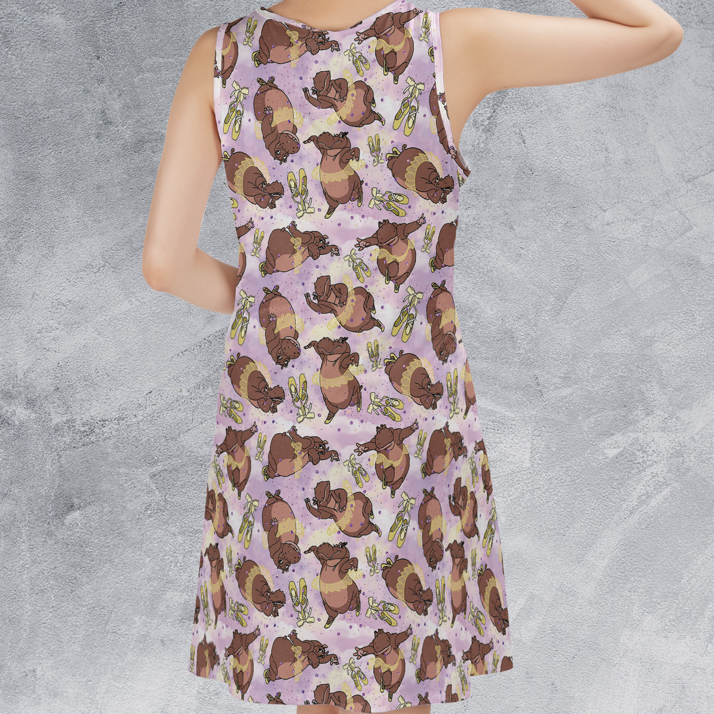 Casual Sleeveless Dress - LU9J2VSH