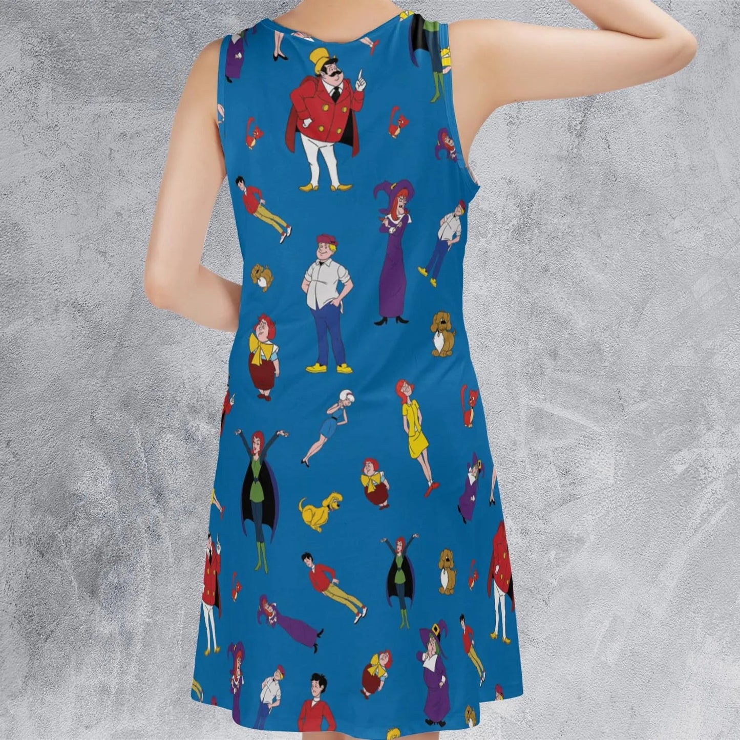 Casual Sleeveless Dress - C1QD5NH1