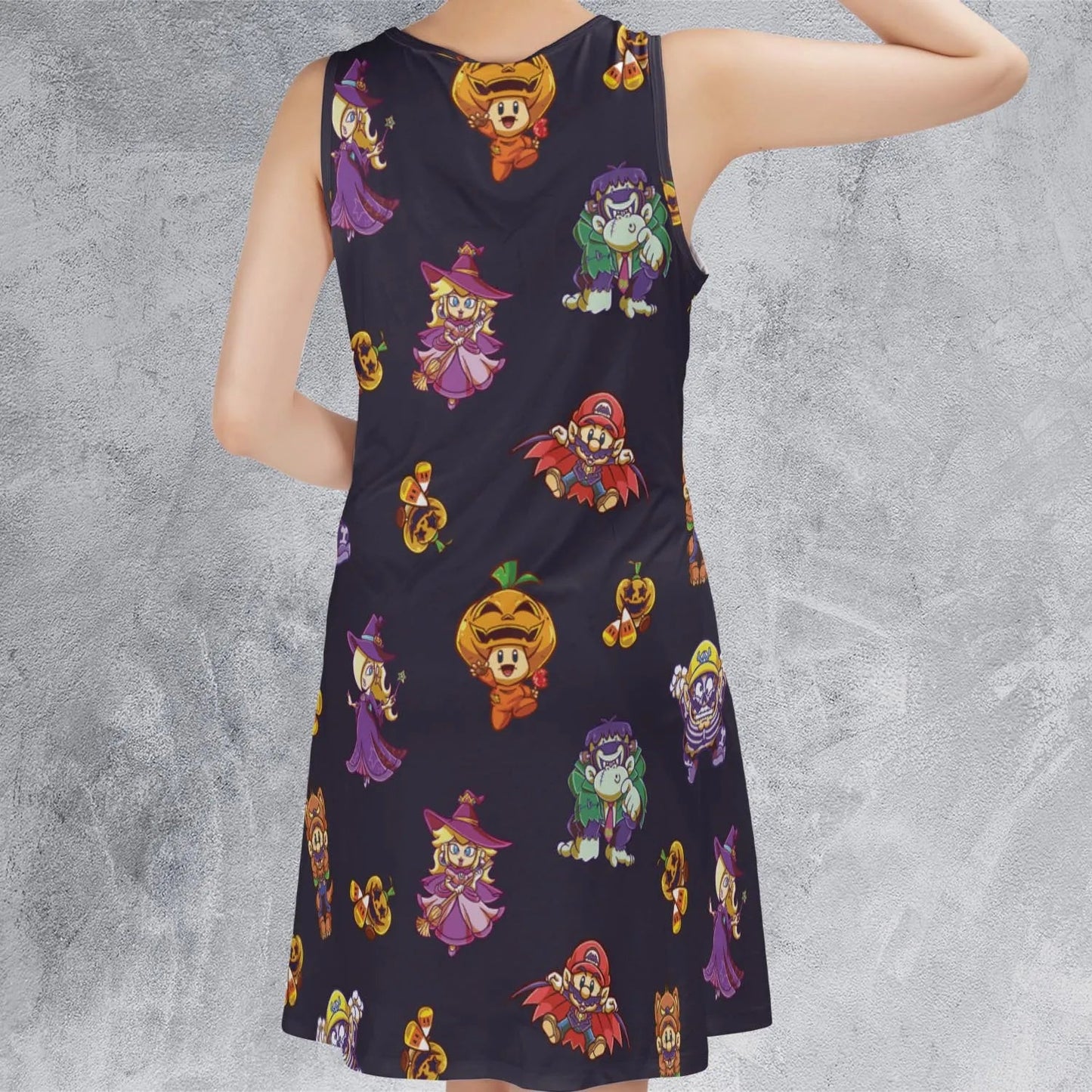 Casual Sleeveless Dress - R9FXPRQ7