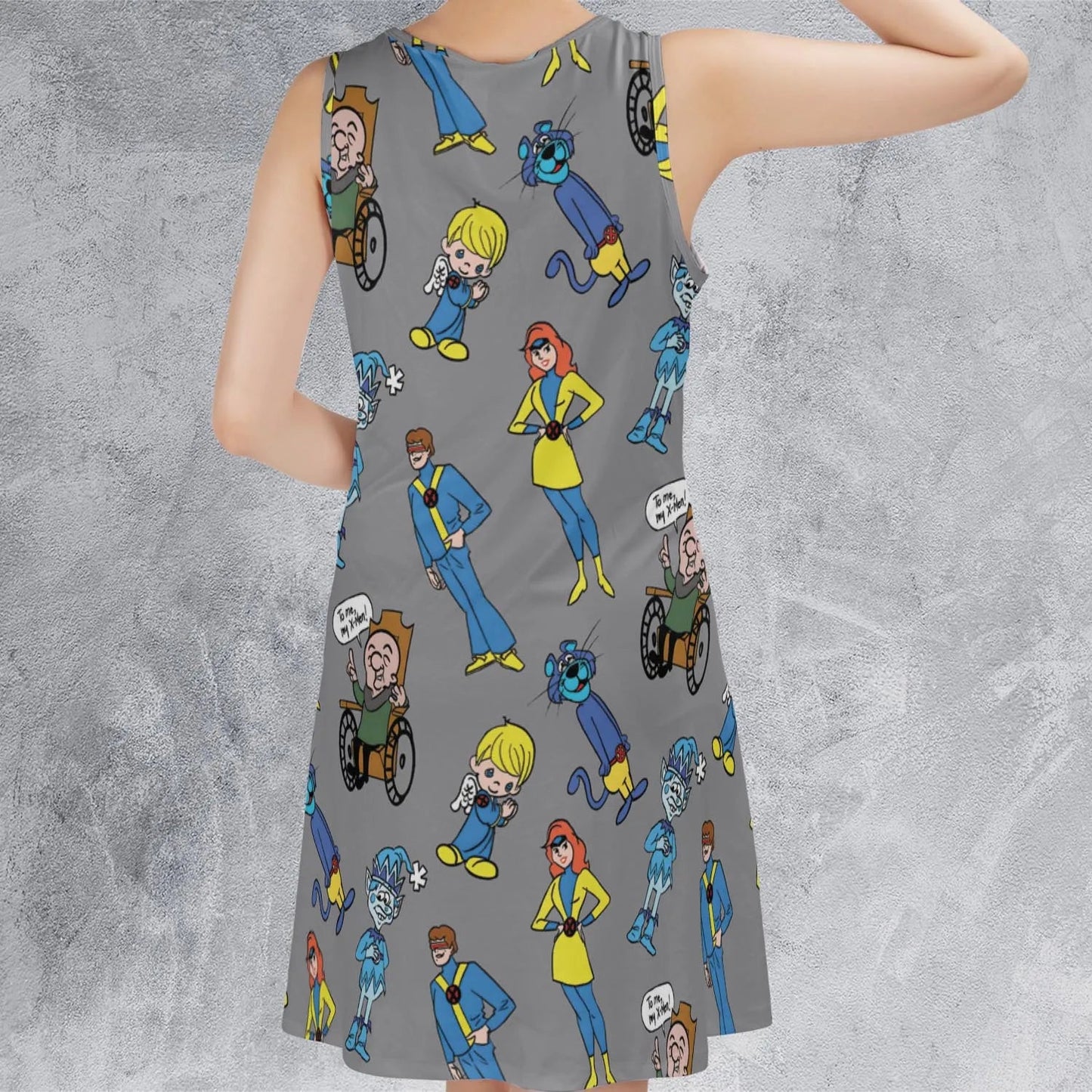 Casual Sleeveless Dress - TM17SHQP