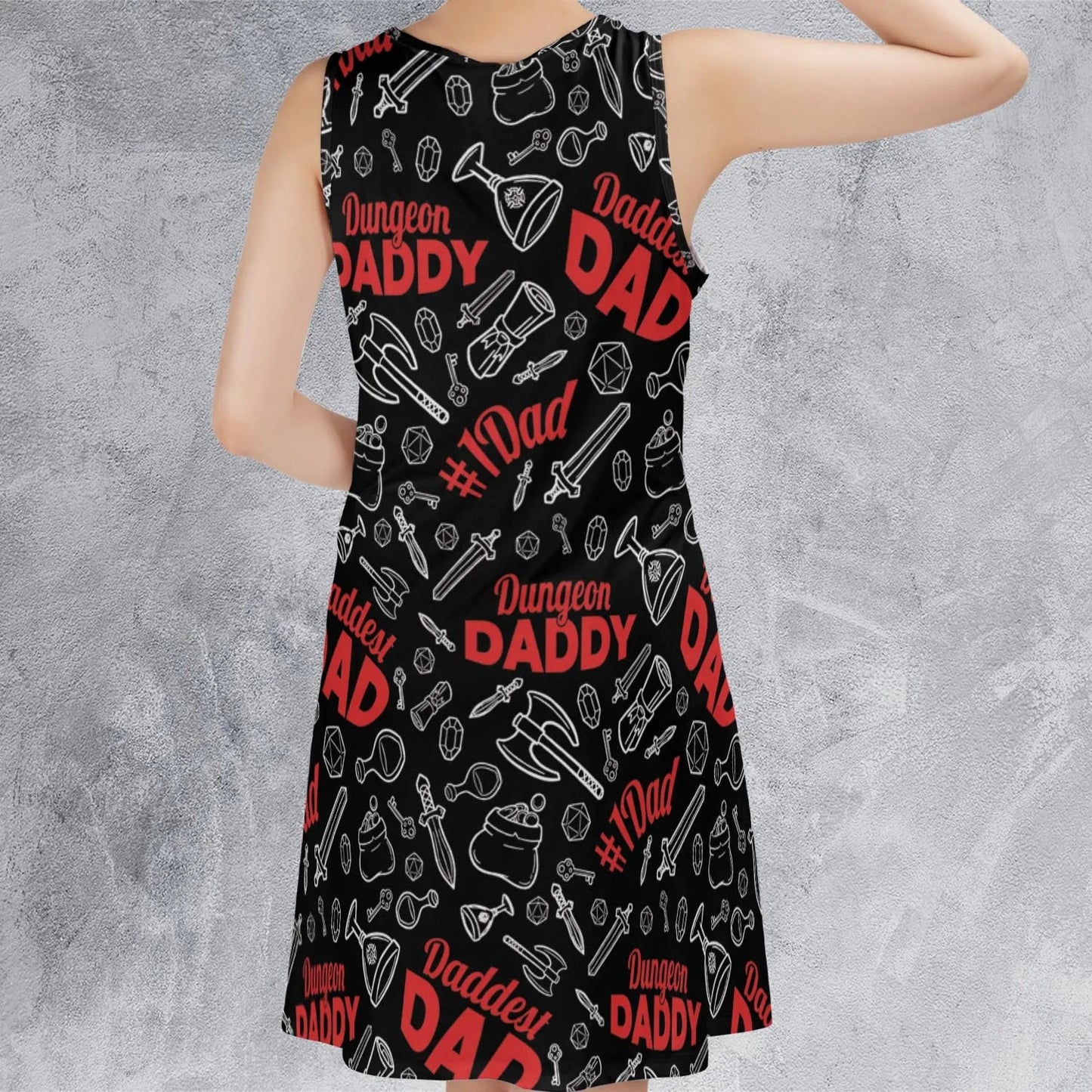 Casual Sleeveless Dress - D8ZLPM92
