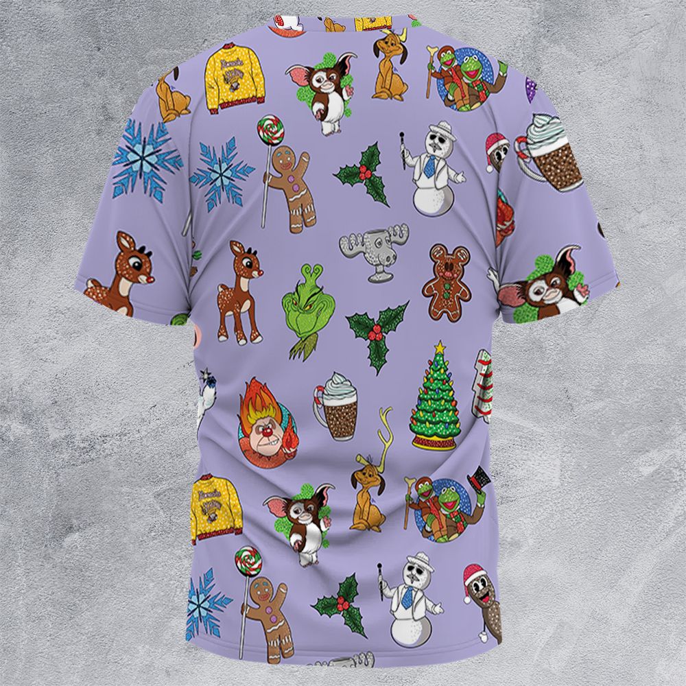 All-Over Print Unisex T-Shirt - 9BNPHX87 - - 4