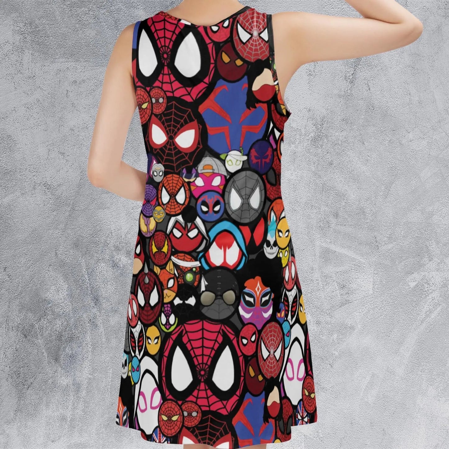 Casual Sleeveless Dress - JREL7U7V