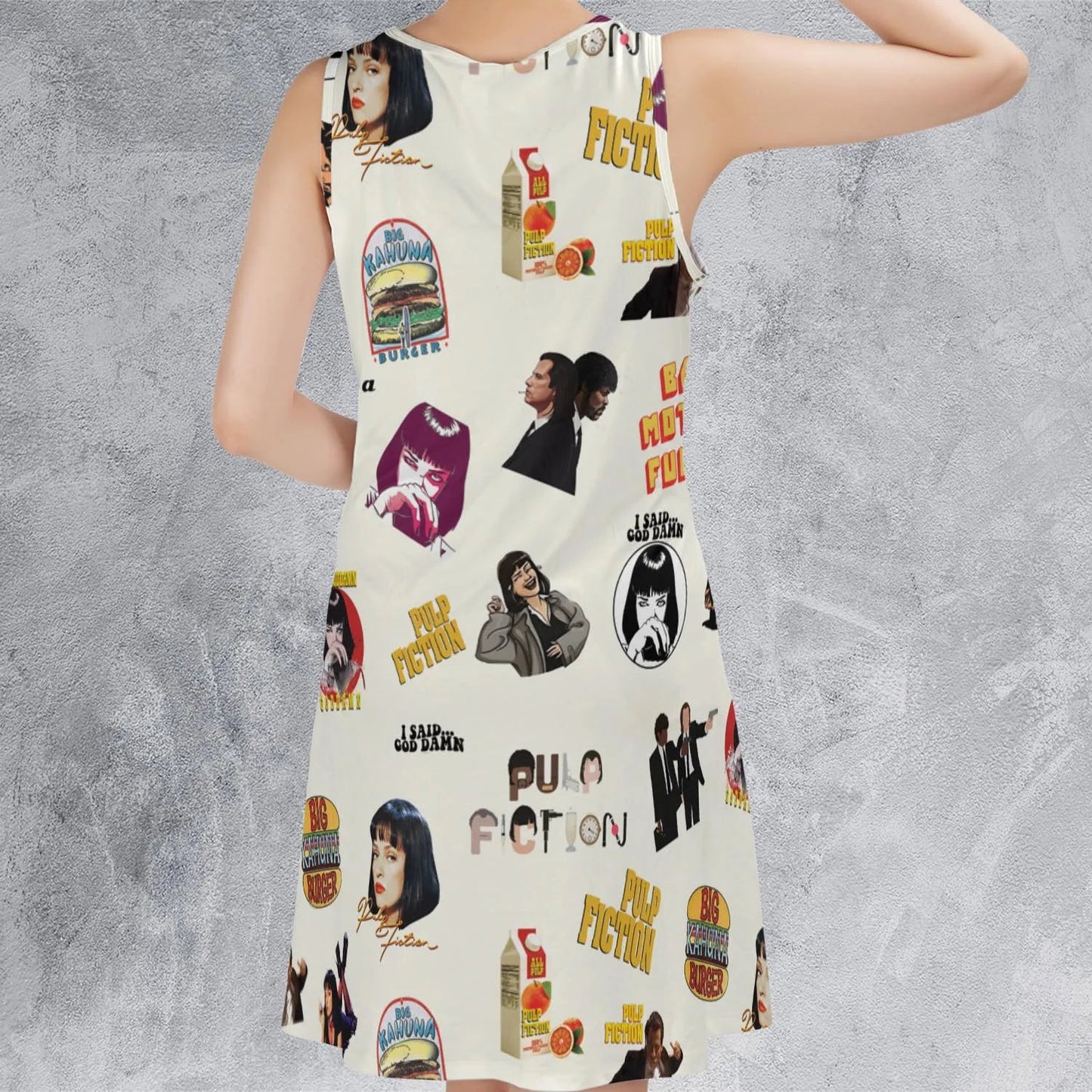 Casual Sleeveless Dress - UPH8PMQN