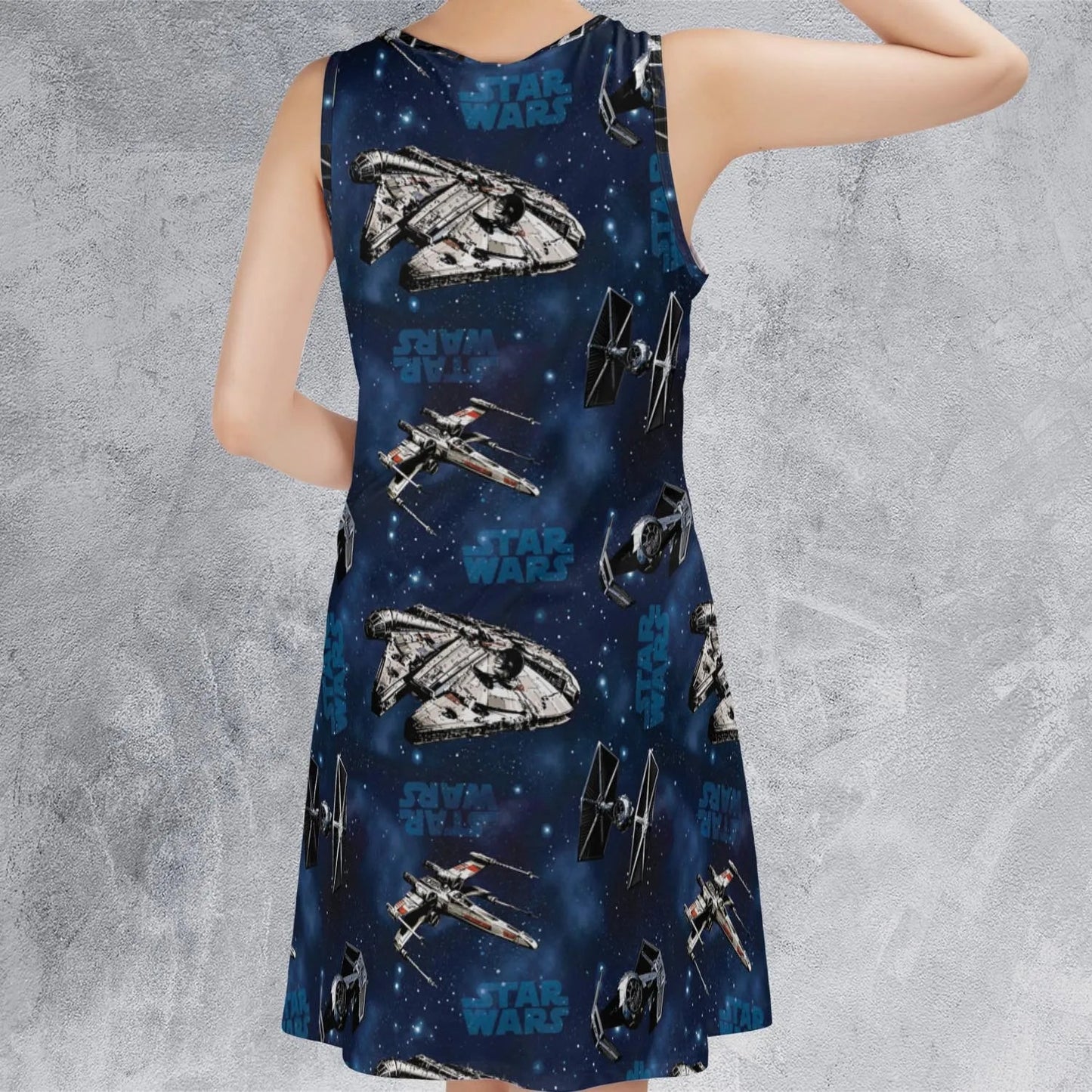 Casual Sleeveless Dress - AMZY8QYK