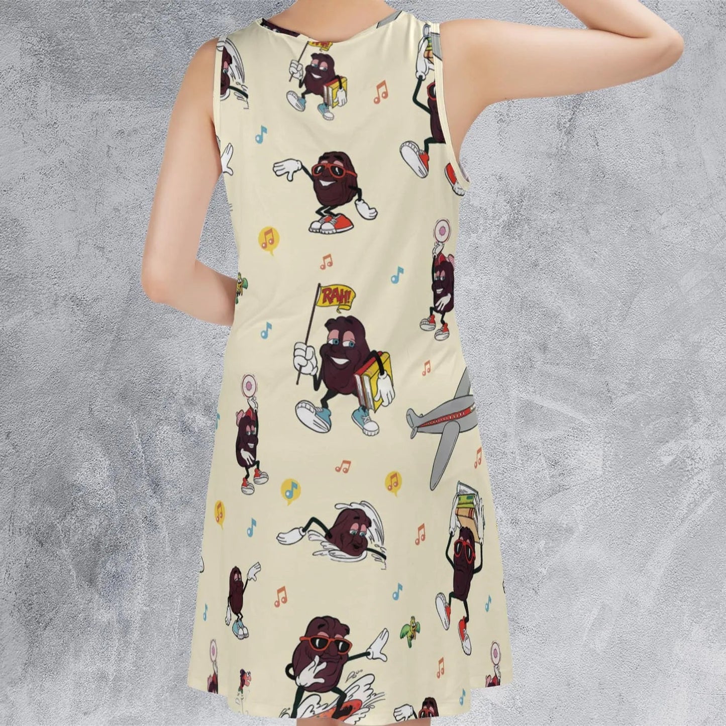 Casual Sleeveless Dress - KXV3A42J