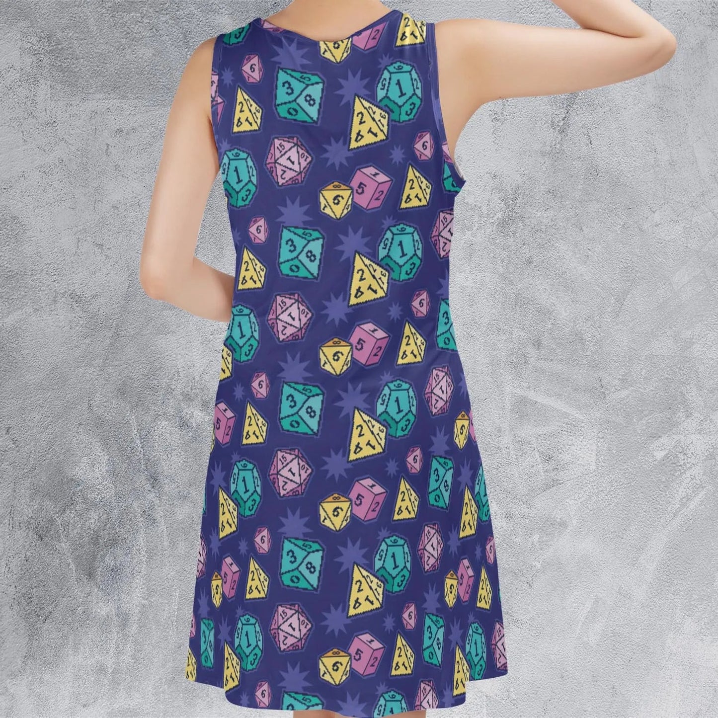 Casual Sleeveless Dress - D56SD8DA