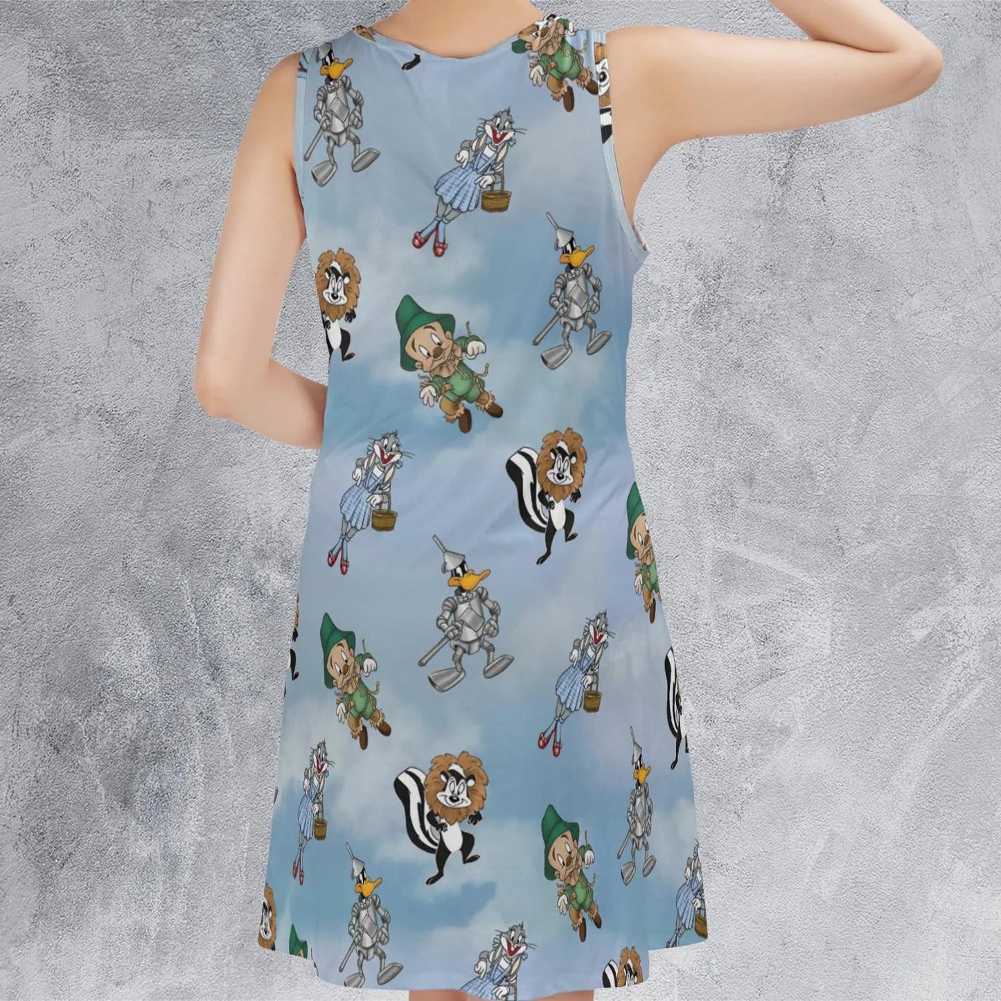 Casual Sleeveless Dress - R5353DHP