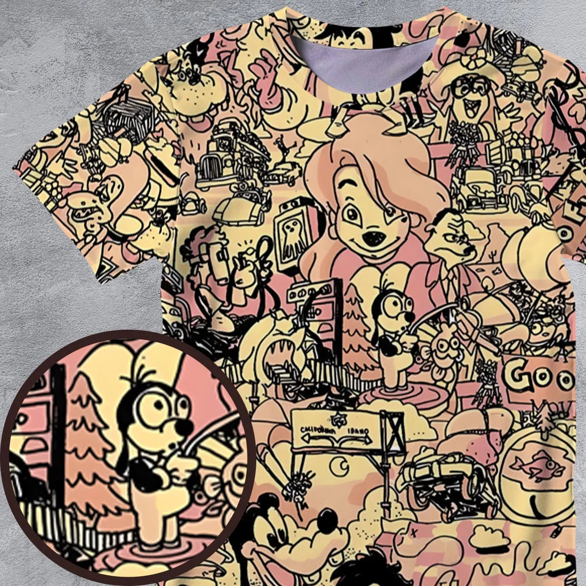 Full Print T-Shirt - 89EBLA98