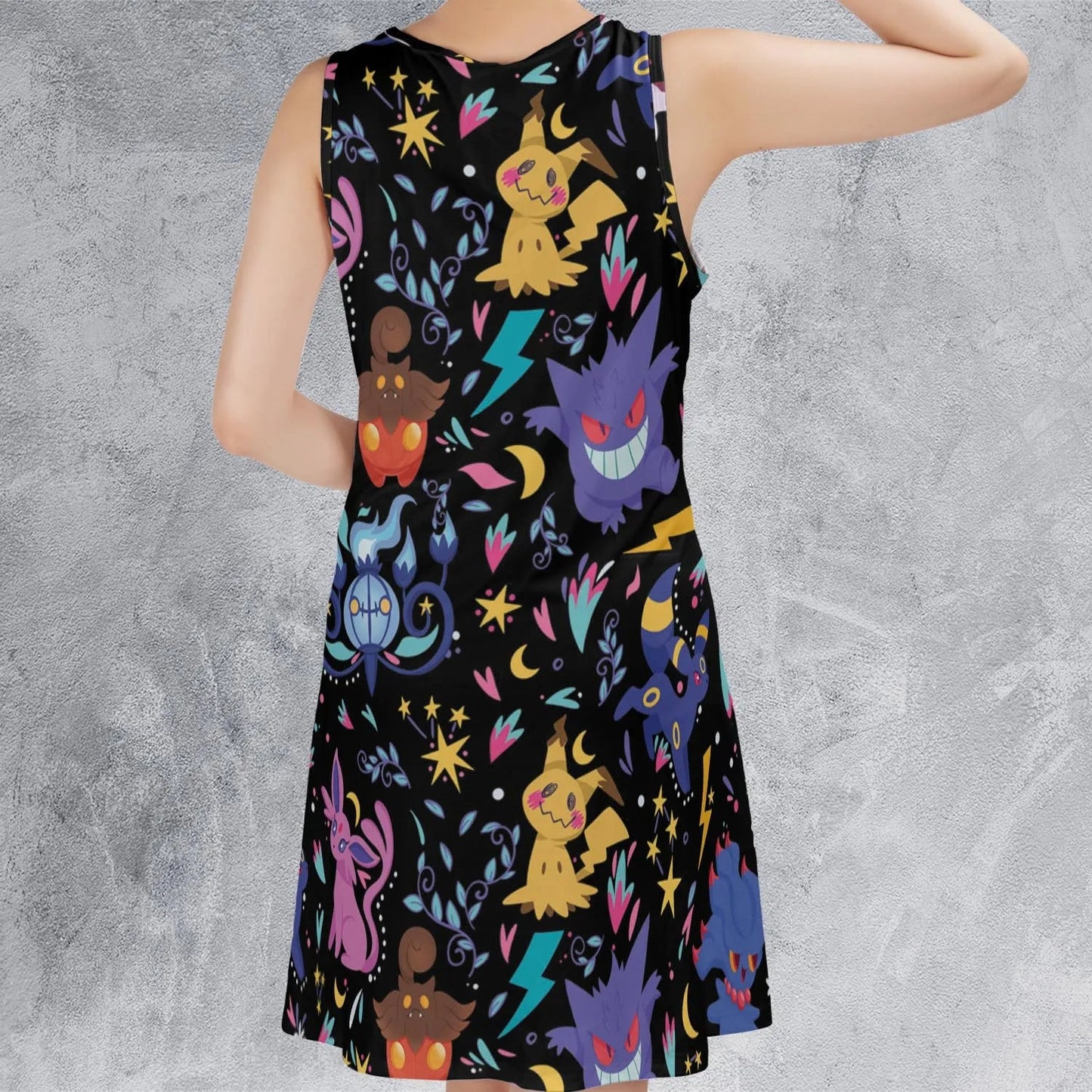 Casual Sleeveless Dress - TFZHL19P