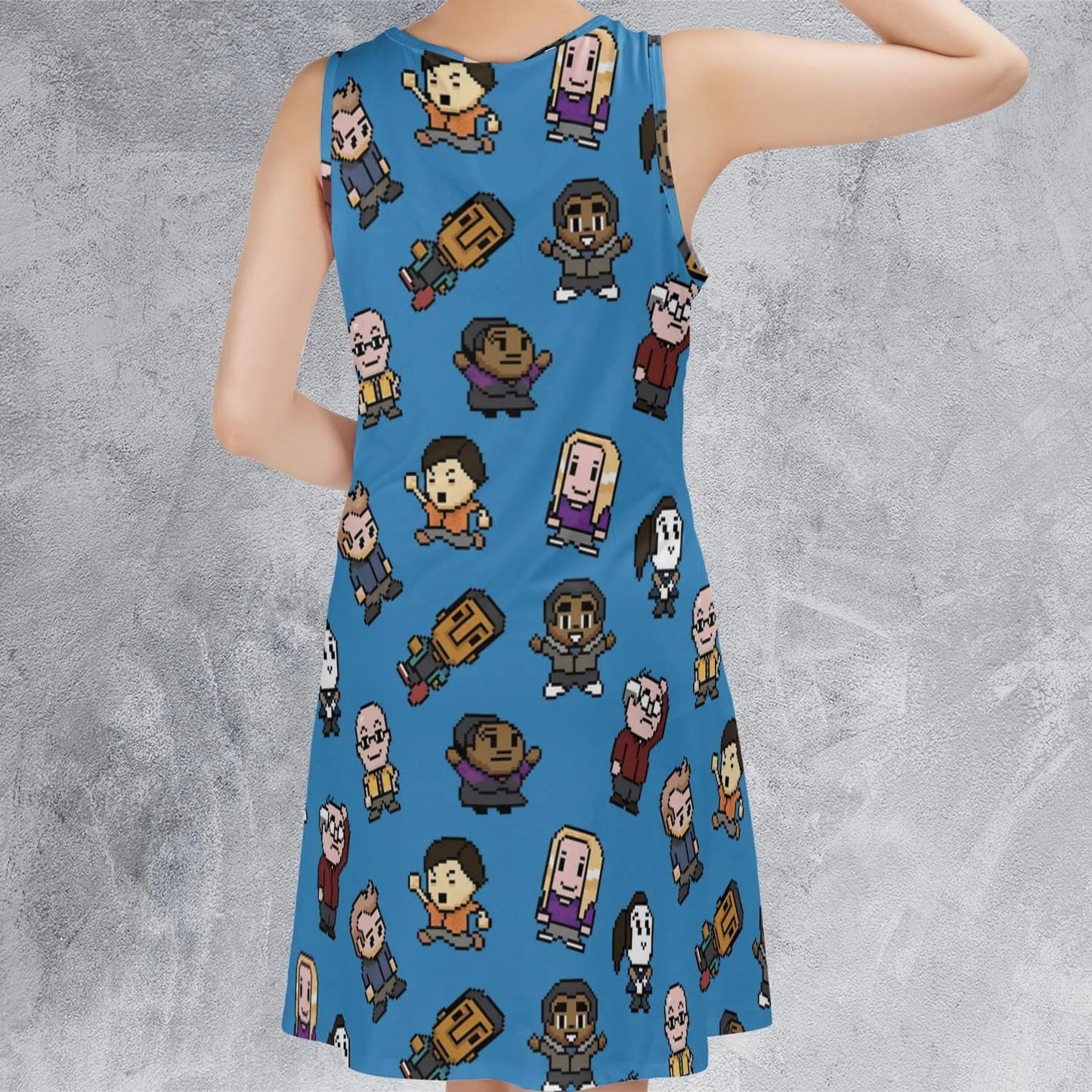 Casual Sleeveless Dress - Z2QEPAAY