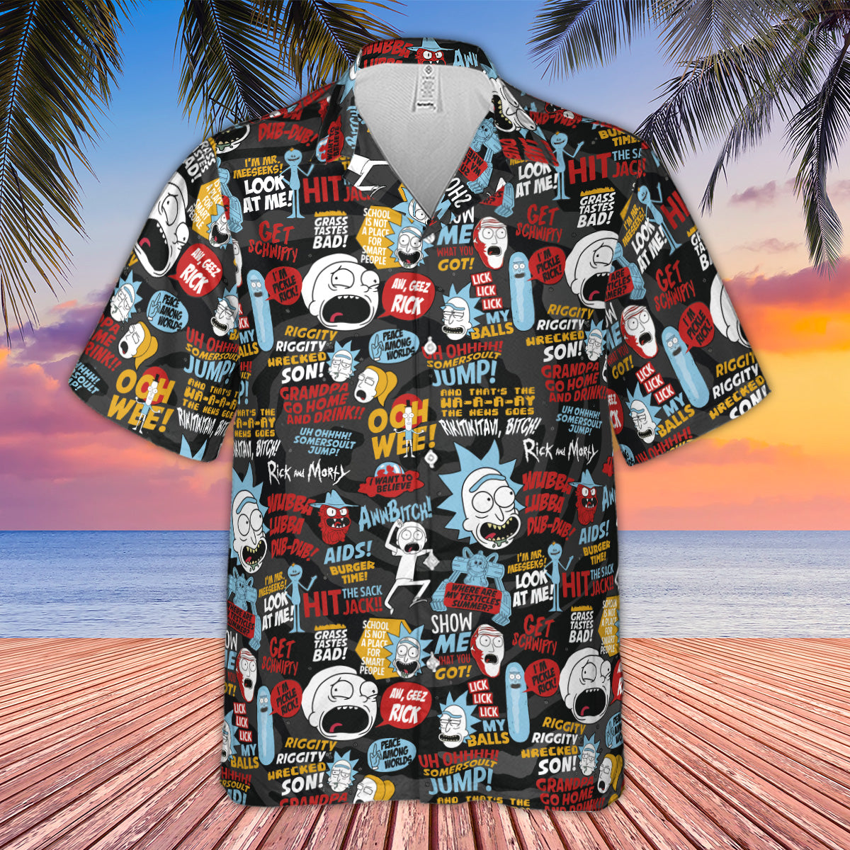 Hawaiian Shirt - PLY65NMS