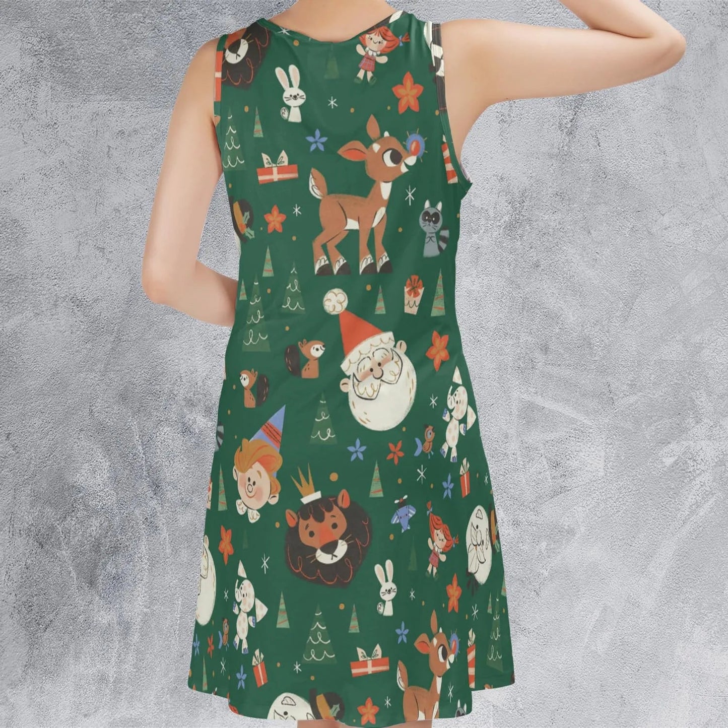 Casual Sleeveless Dress - JRXZSDUE