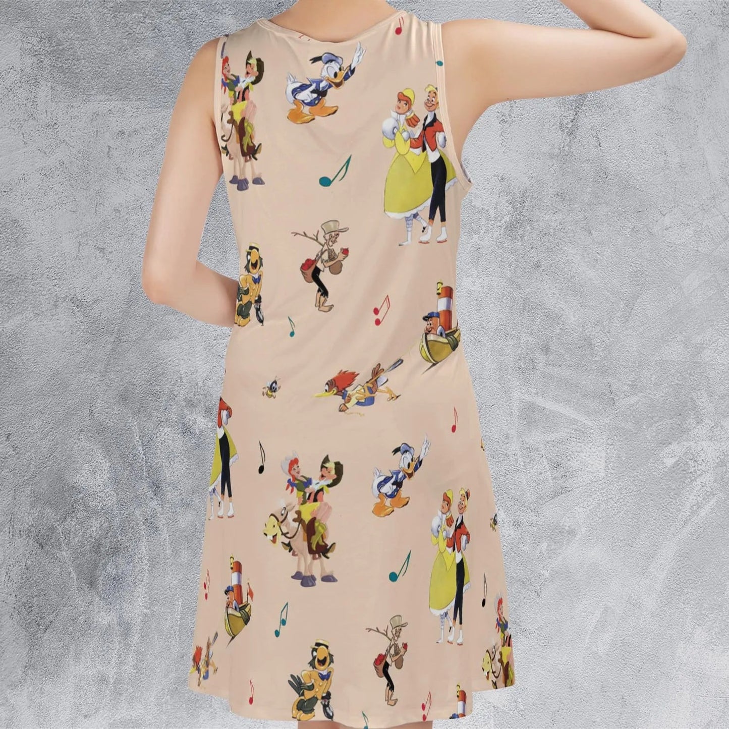 Casual Sleeveless Dress - NF757DJE