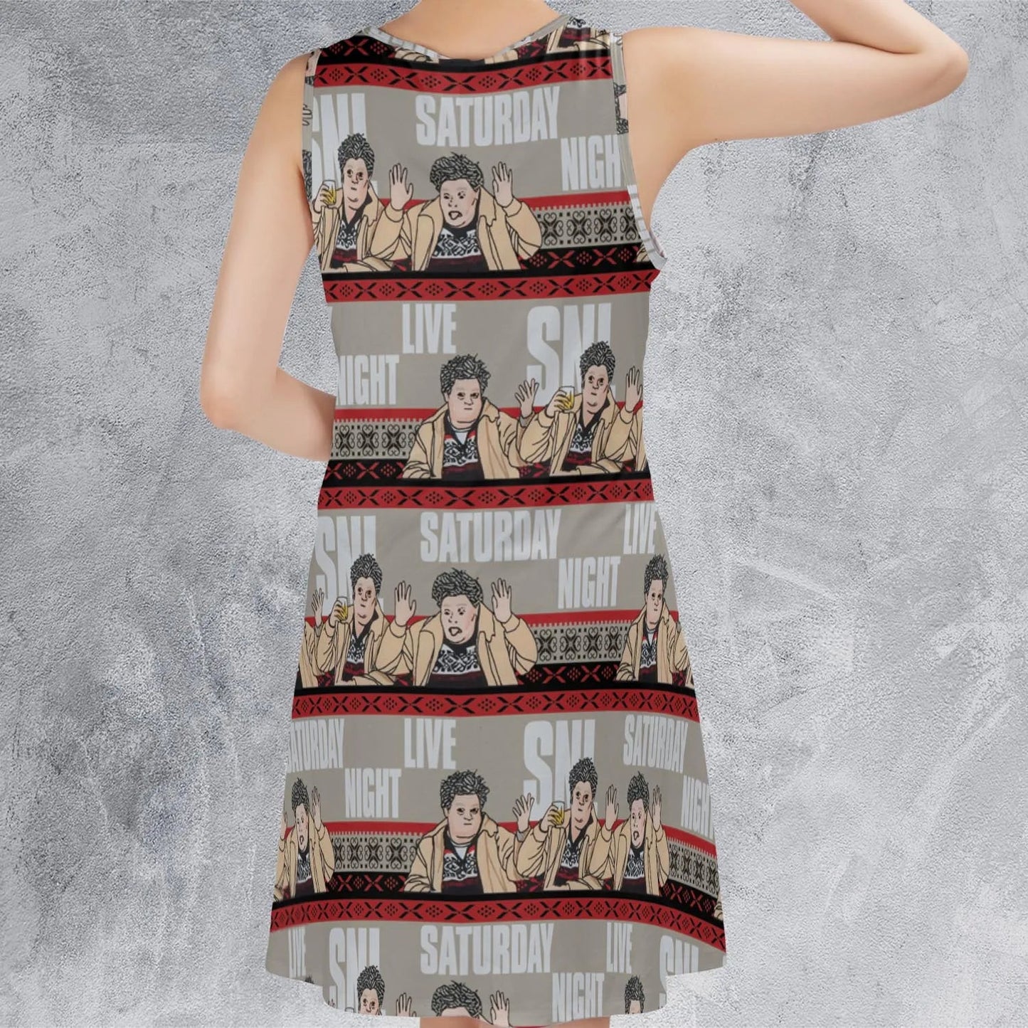 Casual Sleeveless Dress - PW2URQKG