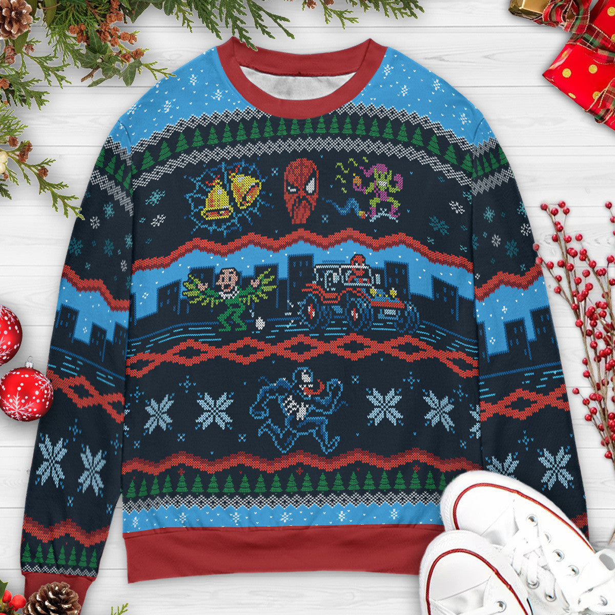 Ugly Christmas Sweatshirt - LZBAS6KT